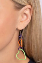 Load image into Gallery viewer, Paparazzi Cascading Crush - Multi Earrings
