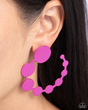 Load image into Gallery viewer, PREORDER Paparazzi Have It Both PHASE - Pink Earrings
