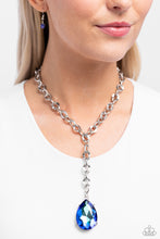 Load image into Gallery viewer, PREORDER Paparazzi Benevolent Bling - Blue Necklace
