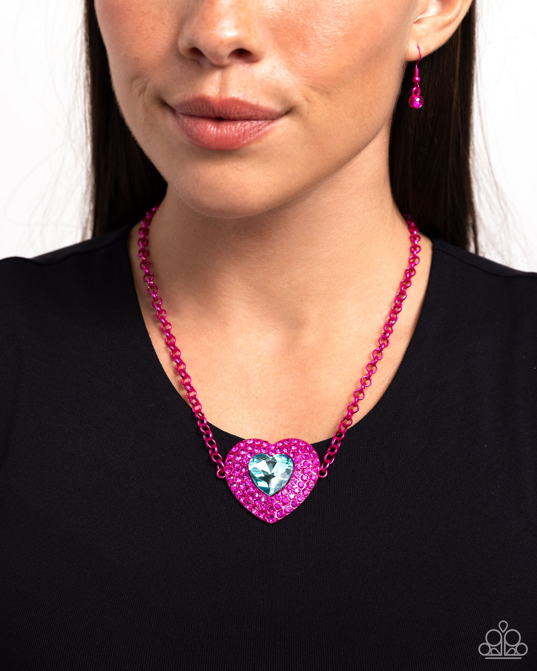 PREORDER Paparazzi Locket Leisure - Pink Necklace