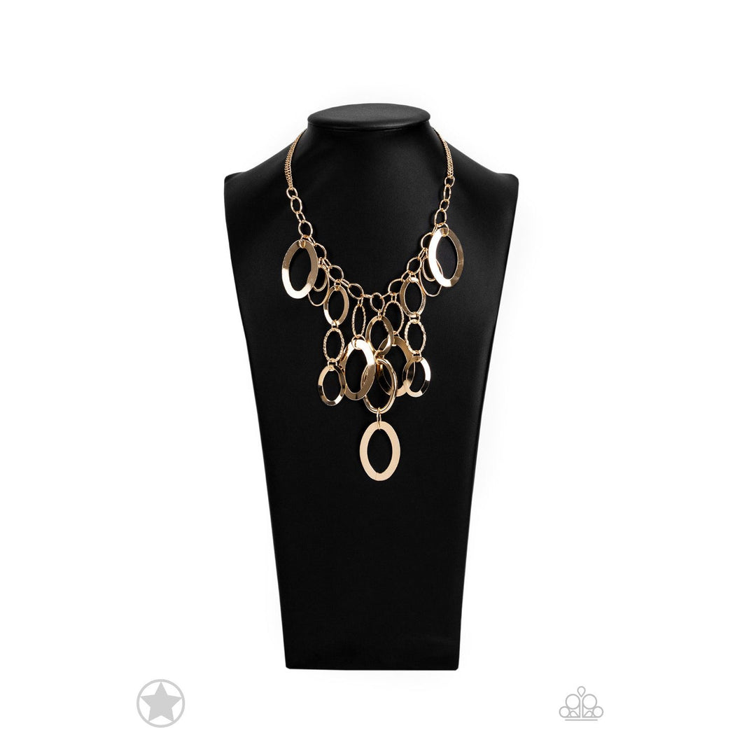 A Golden Spell - Large Links Necklace - Demetra's Bling Boutique