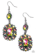 Load image into Gallery viewer, Capriciously Cosmopolitan - Multi Oversized Oil Spill Earrings - Demetra&#39;s Bling Boutique
