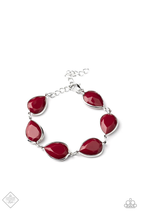 REIGNy Days - Red Bracelet - Demetra's Bling Boutique