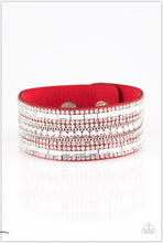 Load image into Gallery viewer, Rebel Radiance - Red Urban Bracelet - Demetra&#39;s Bling Boutique
