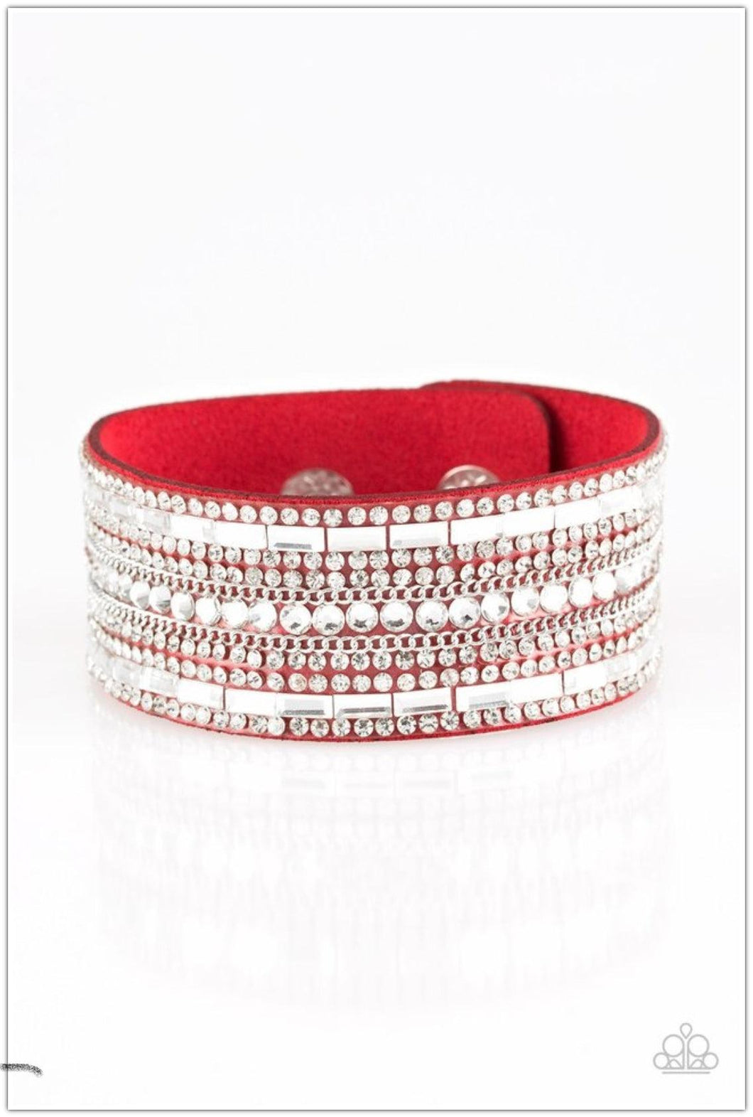 Rebel Radiance - Red Urban Bracelet - Demetra's Bling Boutique