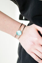 Load image into Gallery viewer, Turn Up The Glow - Blue Bracelet - Demetra&#39;s Bling Boutique
