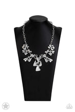 Load image into Gallery viewer, The Sands of Time - Silver Chunky Necklace - Demetra&#39;s Bling Boutique
