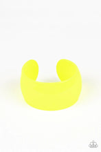 Load image into Gallery viewer, Paparazzi Fluent in Flamboyance -Yellow Bracelet
