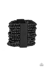 Load image into Gallery viewer, Paparazzi JAMAICAN Me Jam - Black Bracelet
